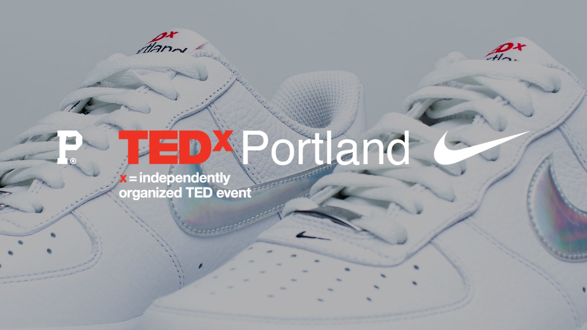 TEDxPortland x Portland Gear - Nike Air Force 1
