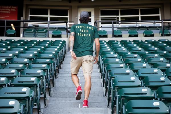 Portland Soccer Tee with Zarek Valentin - Portland Gear