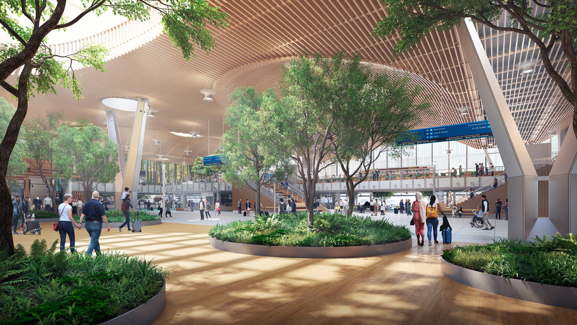 The New PDX Airport: A Natural And Sustainable Oasis