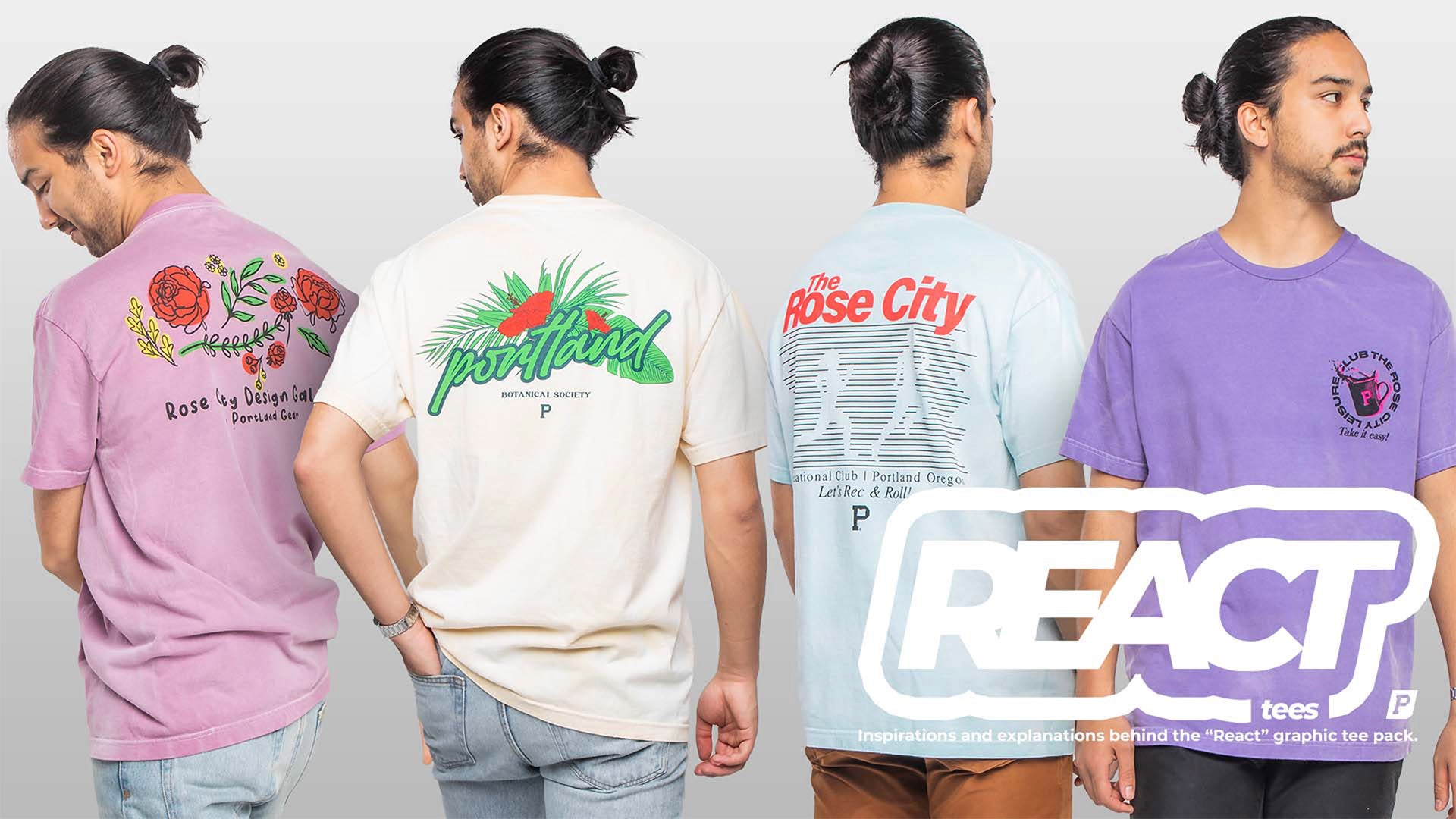 The "React" Tees Lookbook