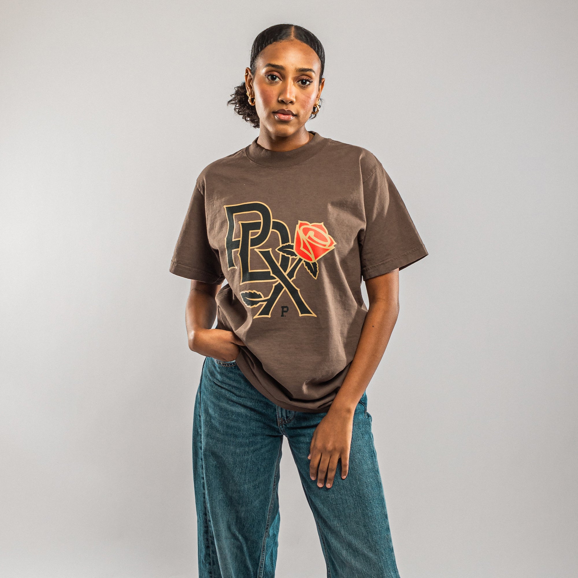 HeavyKnit PDX Rose Tee