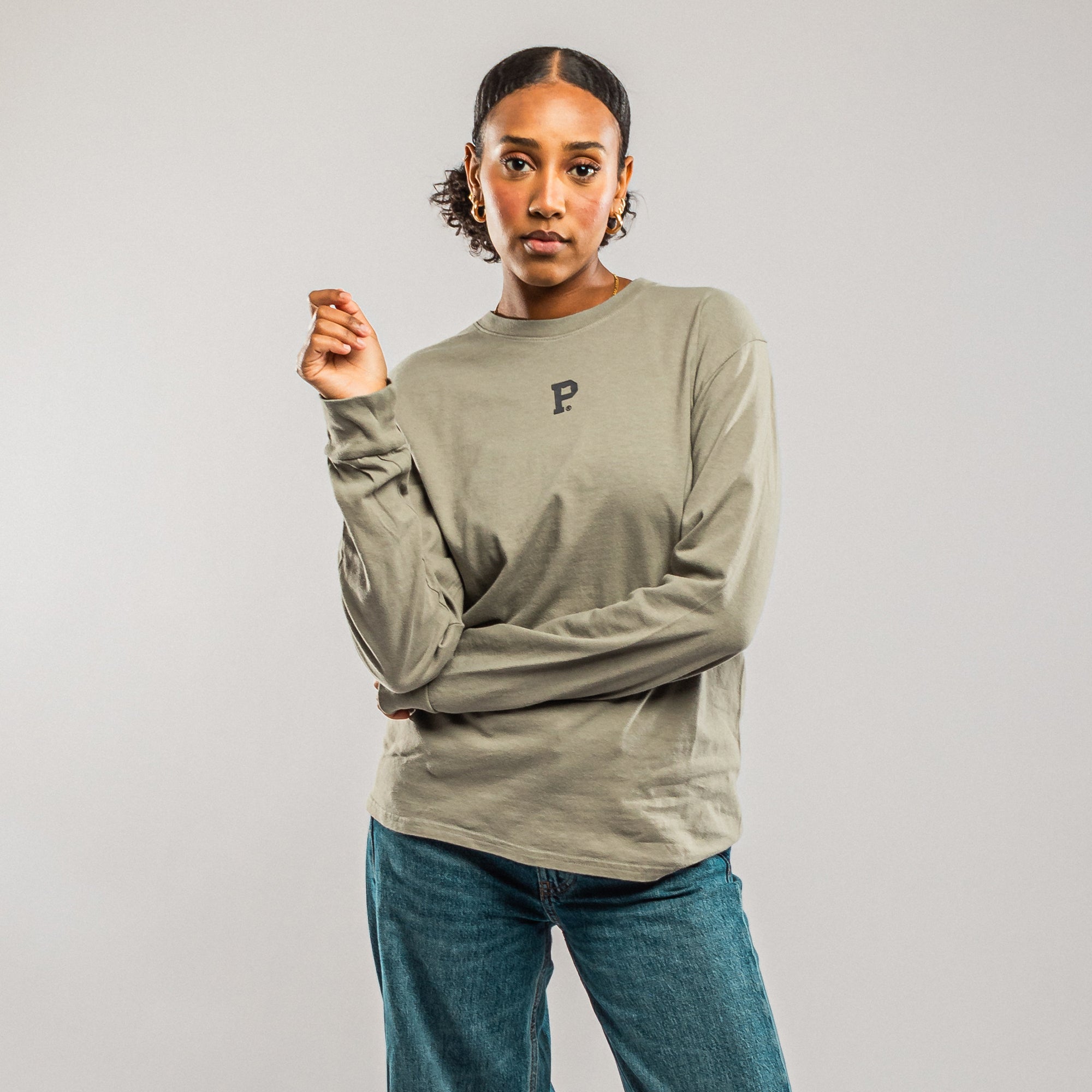 Soft-Blend Centerpiece Long Sleeve