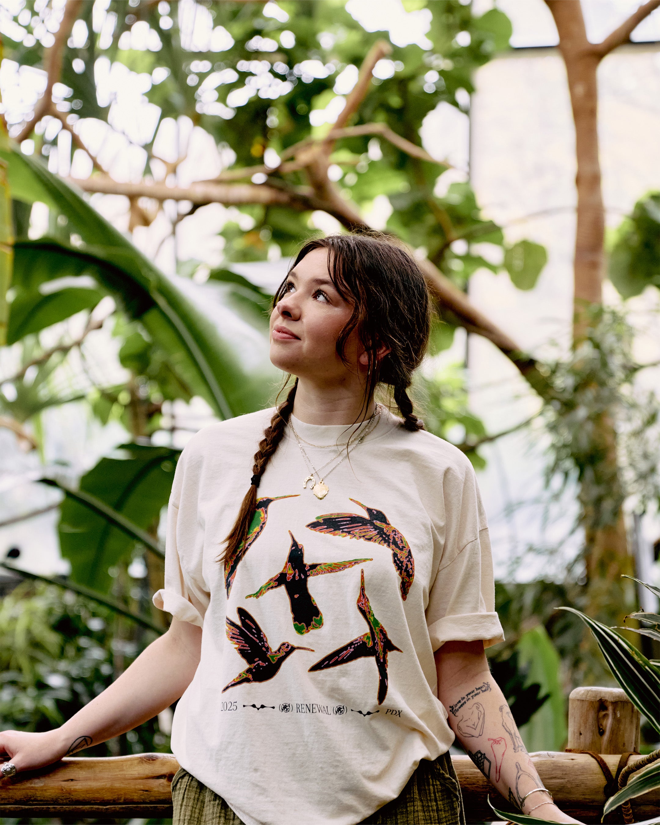 All-American Renewal Tee - Creme