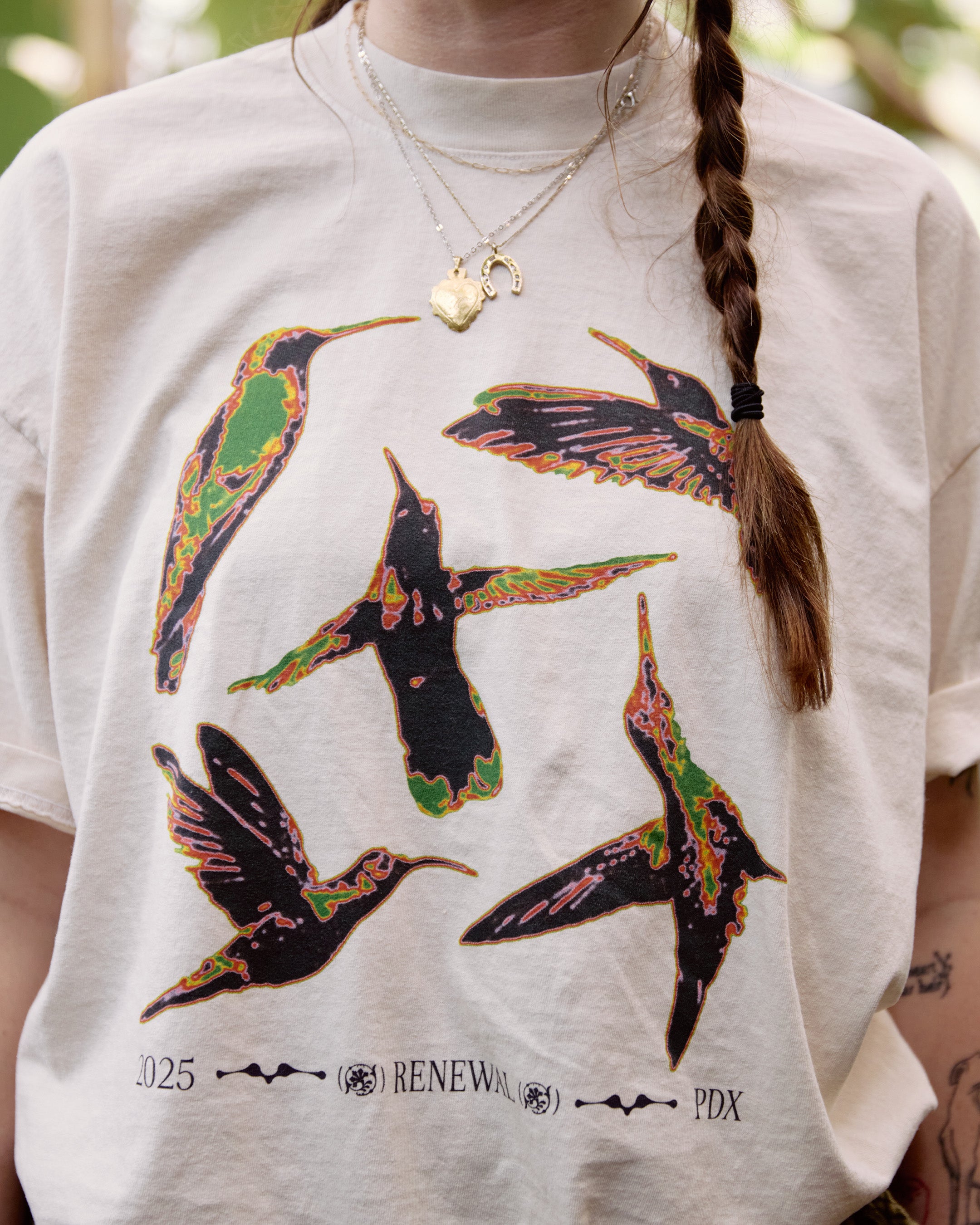 All-American Renewal Tee - Creme