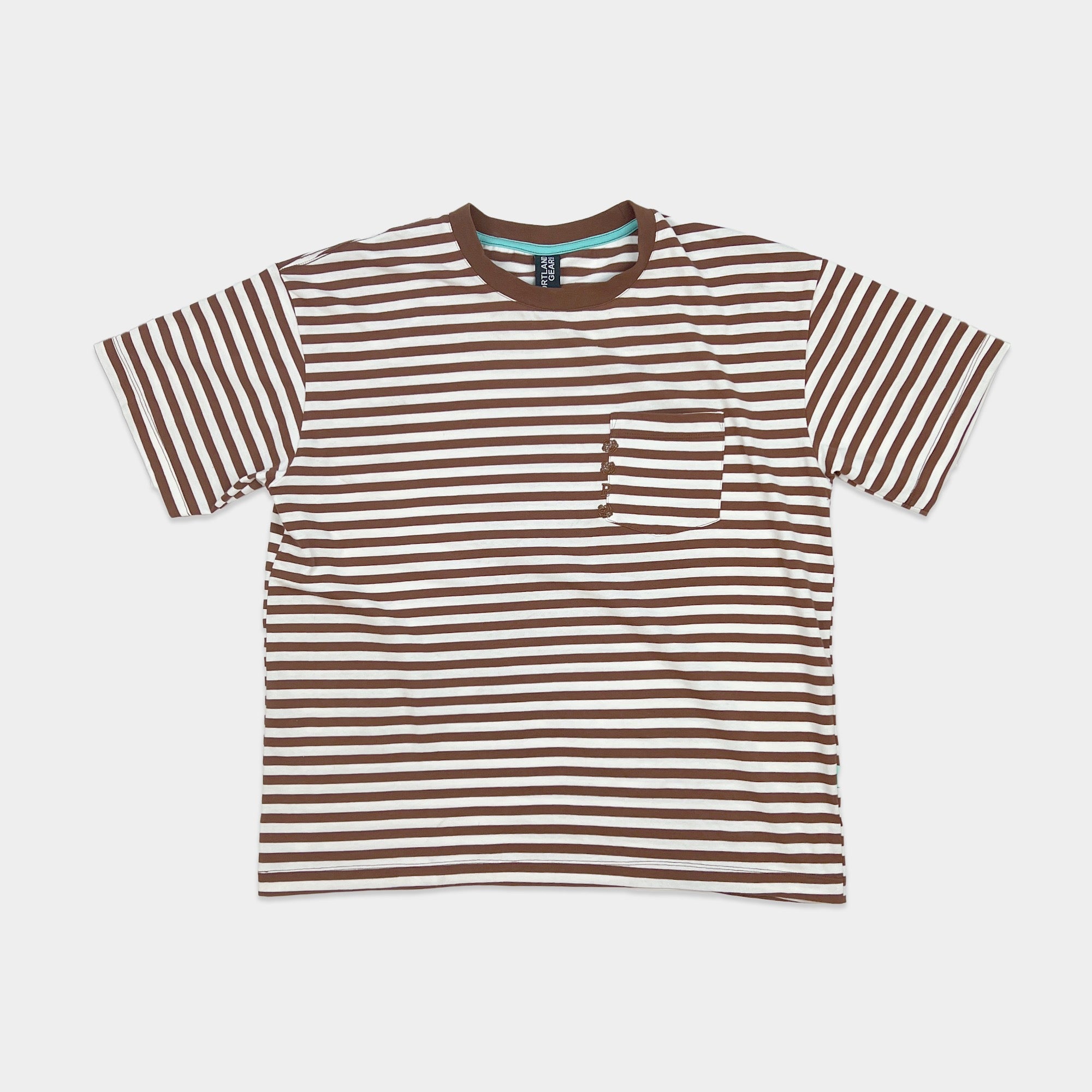 HeavyKnit Striped Pocket Tee