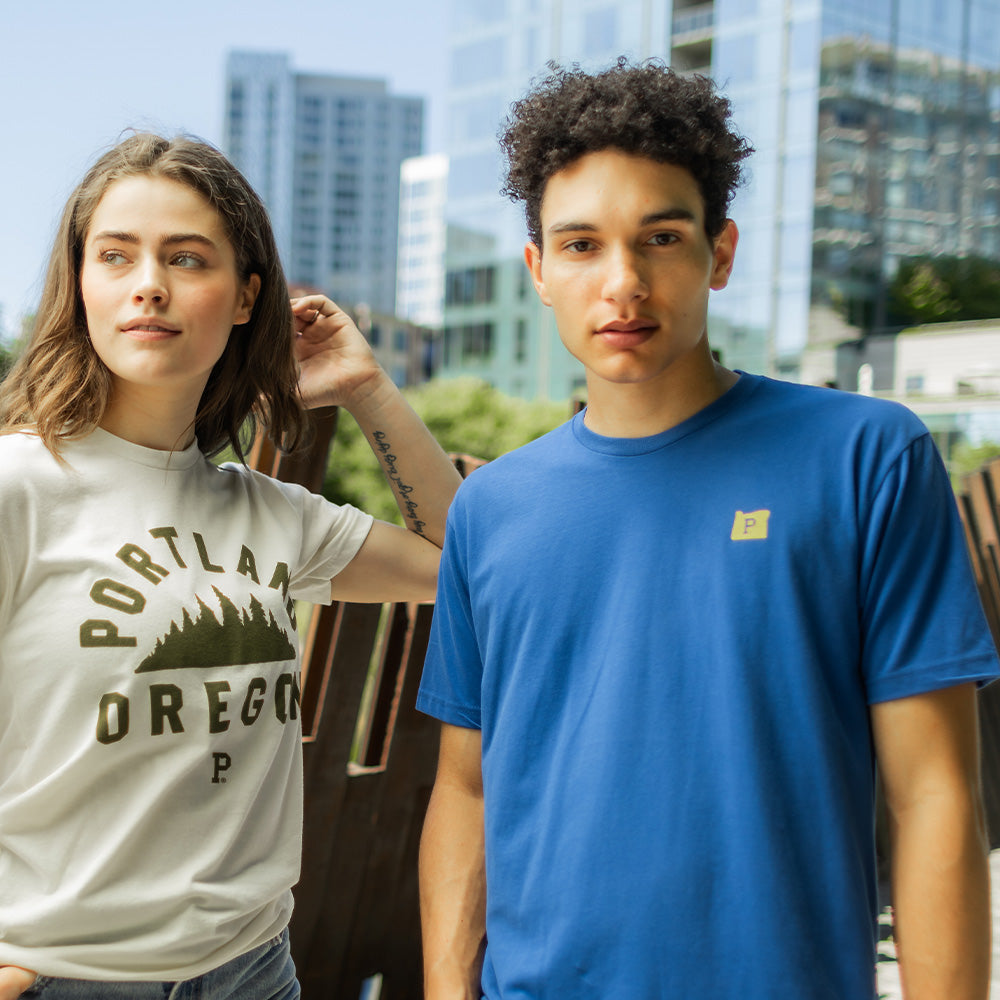 Sueded Oregon Stated Tee
