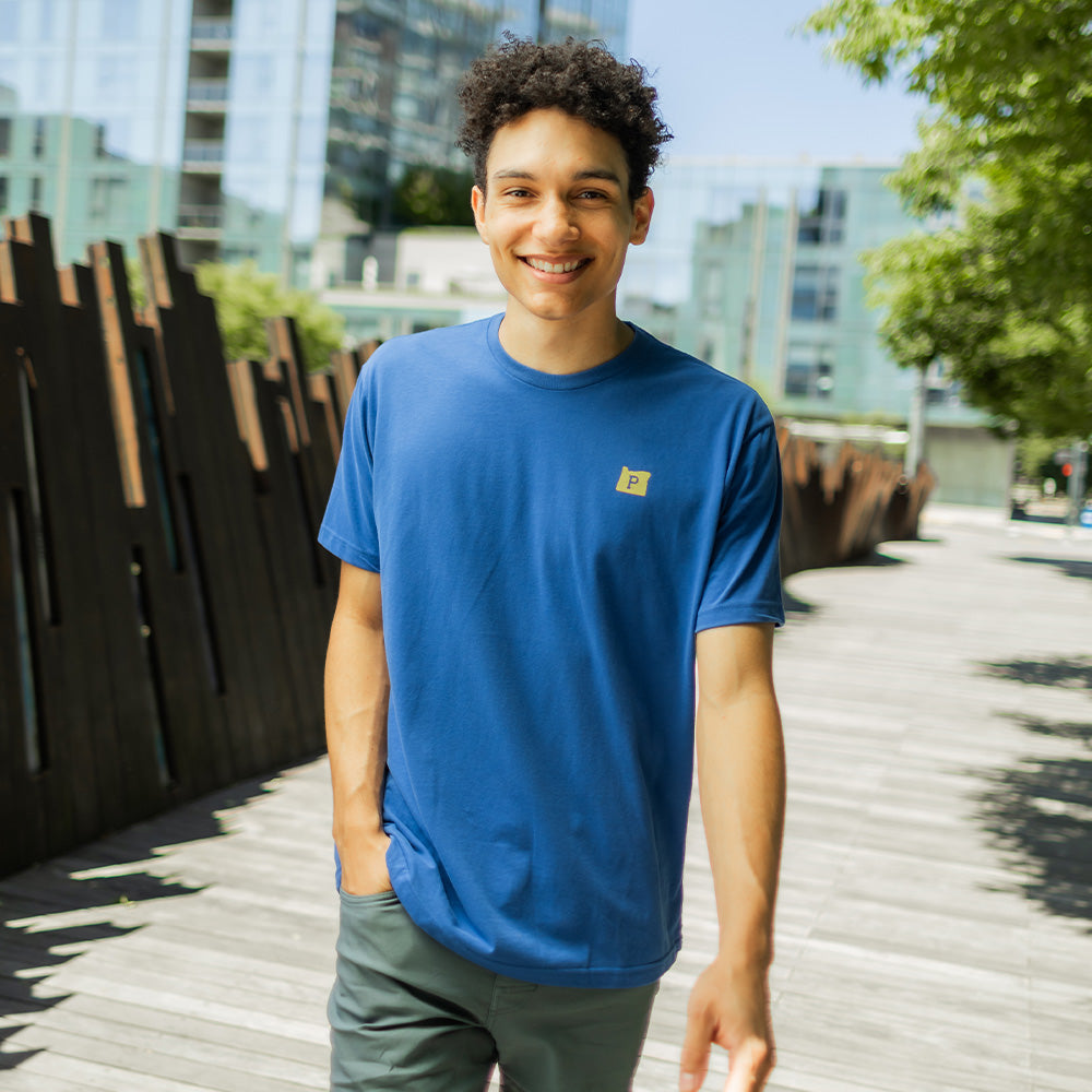 Sueded Oregon Stated Tee