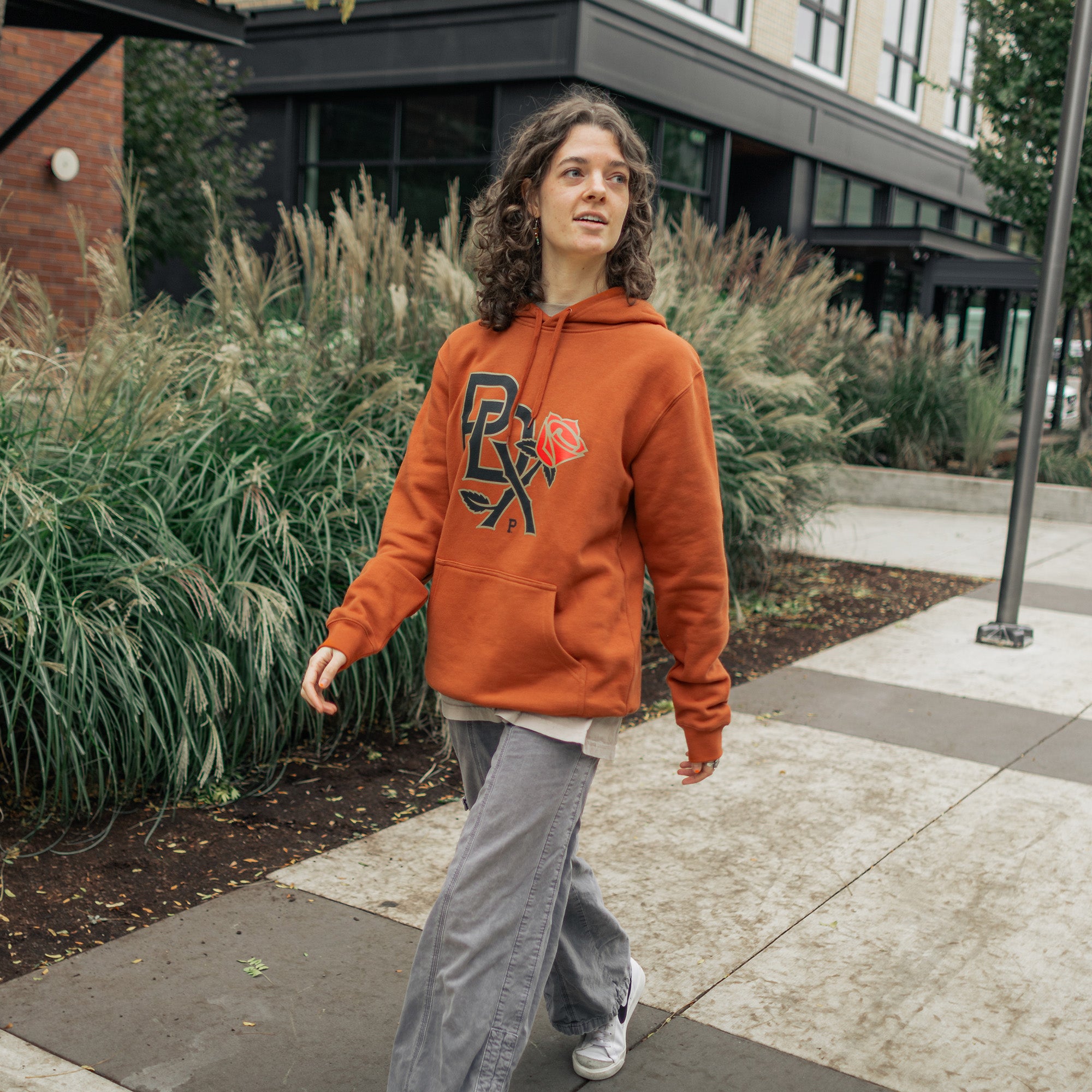 Essential PDX Rose Hoodie