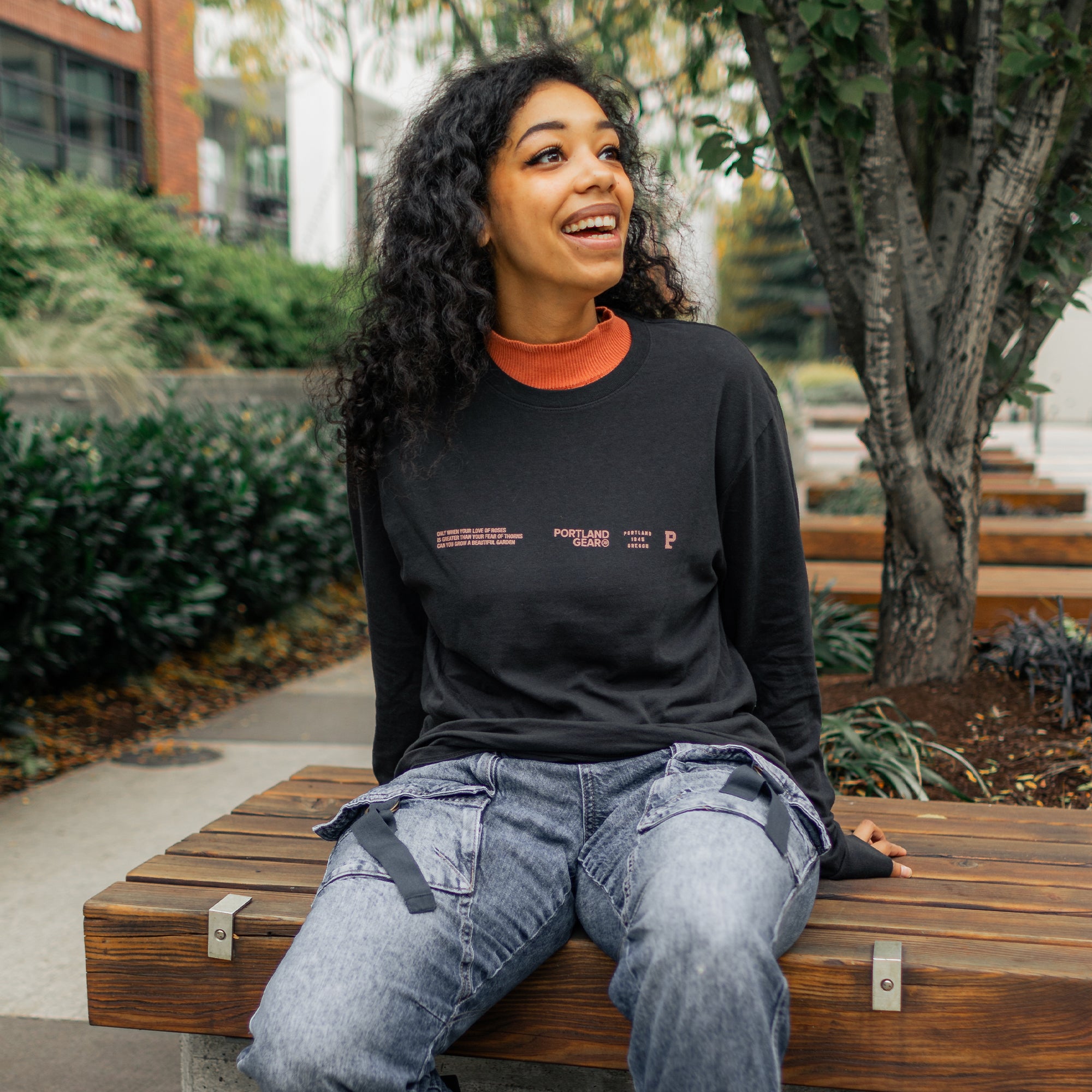Essential Slogan Long Sleeve