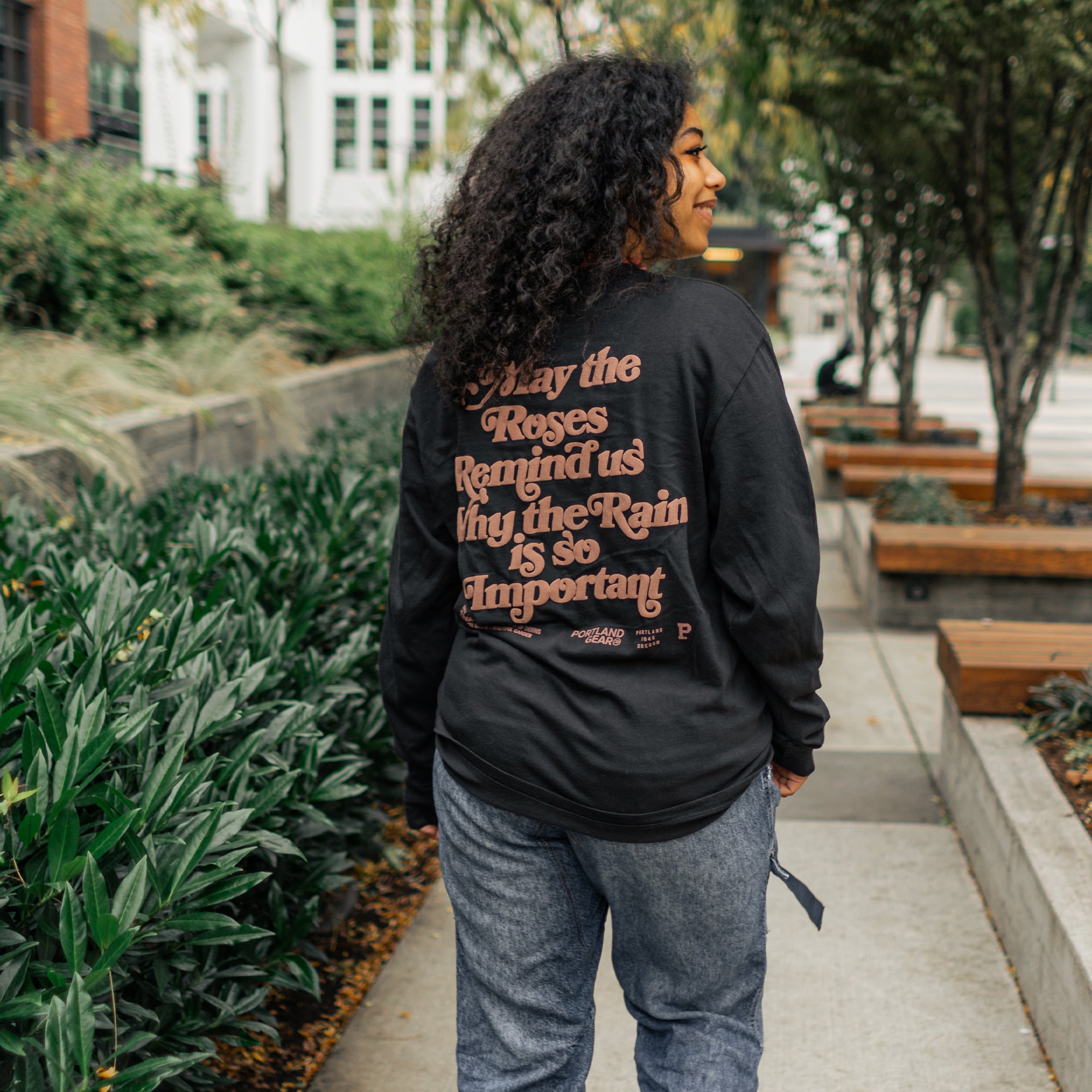 Essential Slogan Long Sleeve