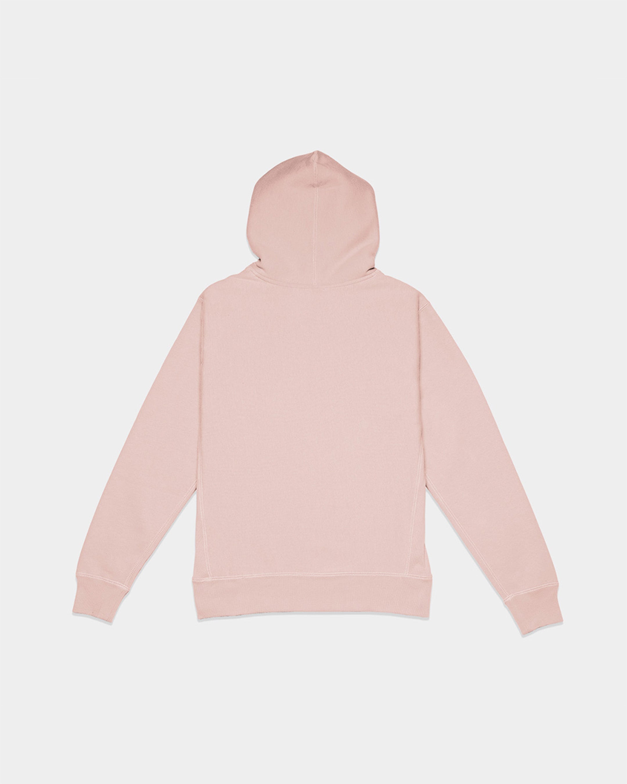 HeavyKnit Centerpiece Hoodie - Dusty Pink