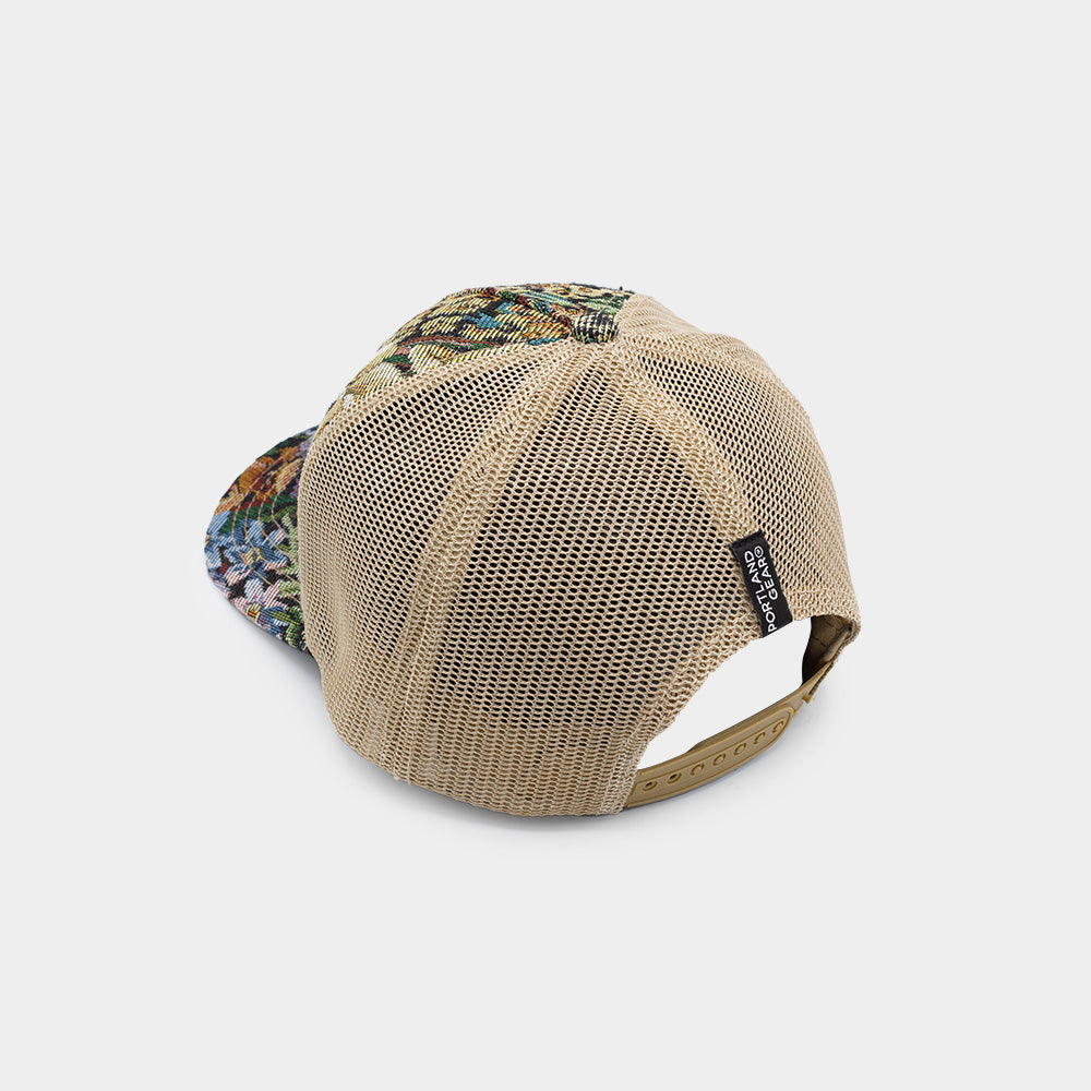 Floral Celebration Mesh Cap