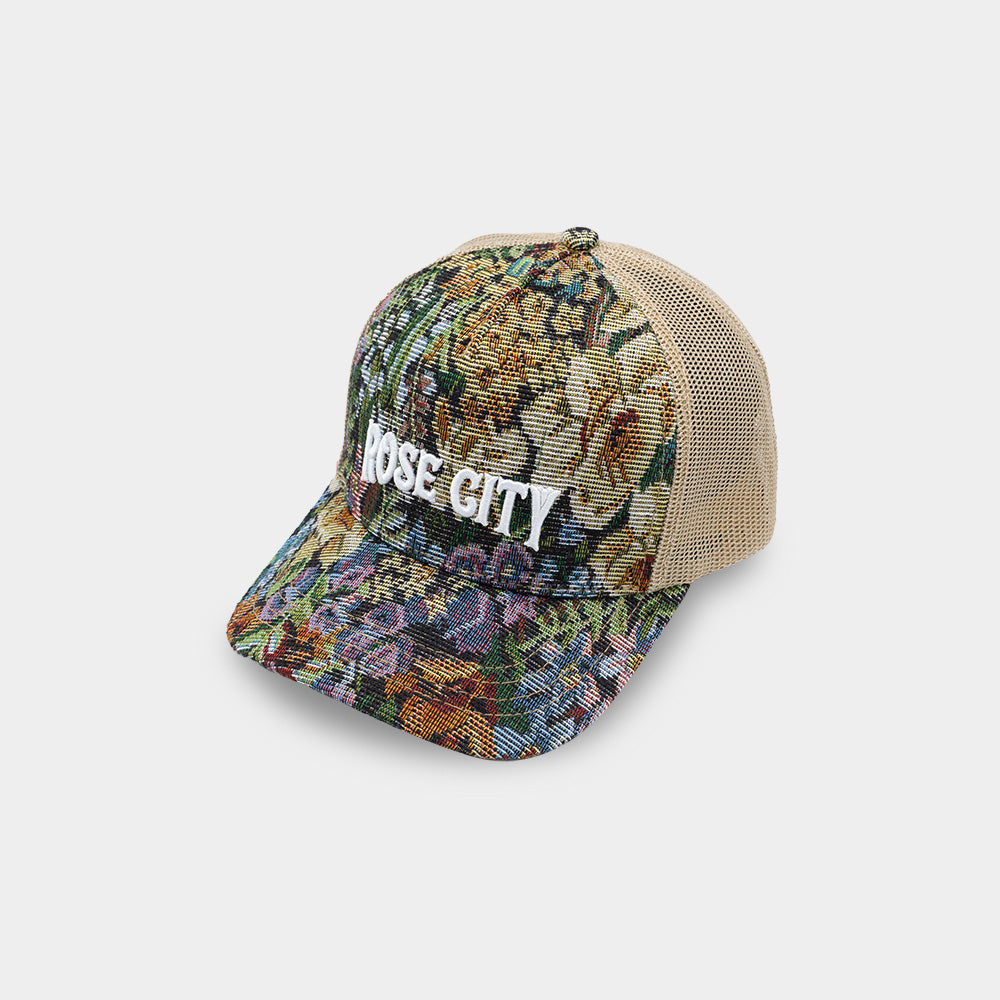 Floral Celebration Mesh Cap
