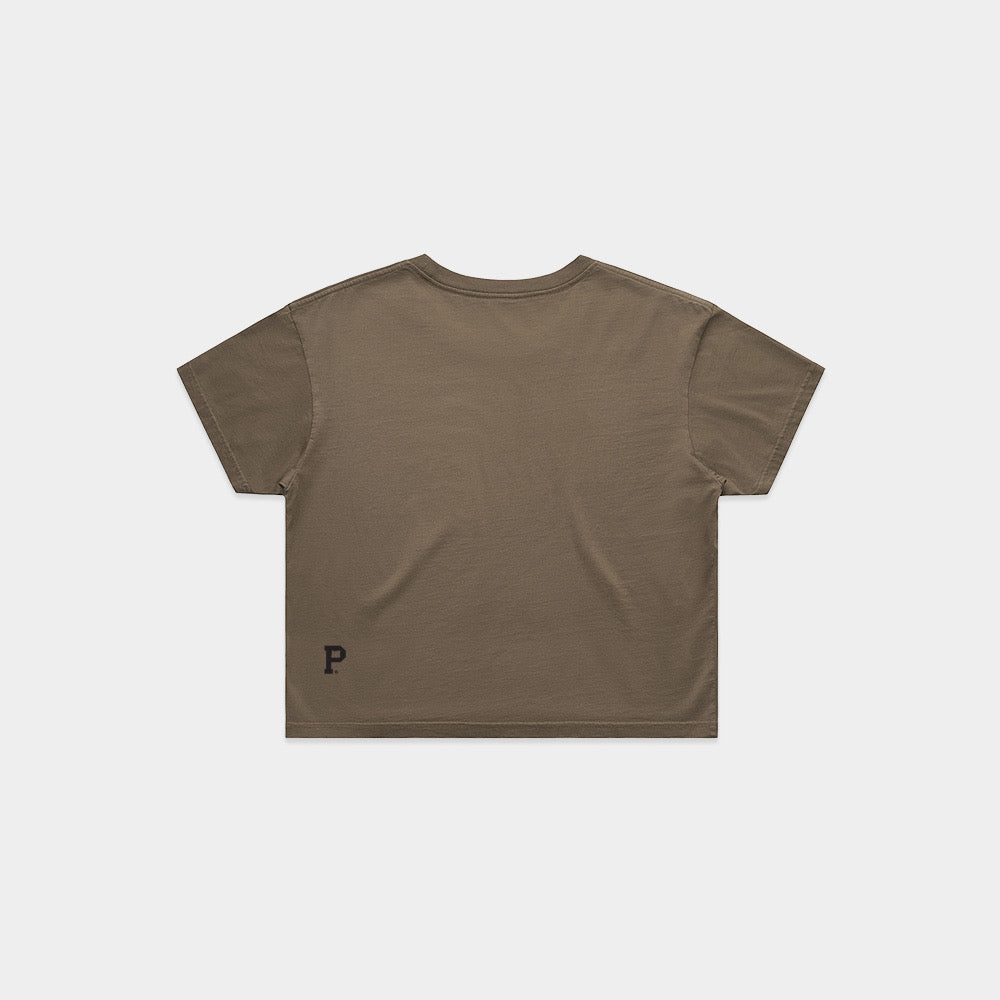 Women's Essential Benny Stacked Crop Tee