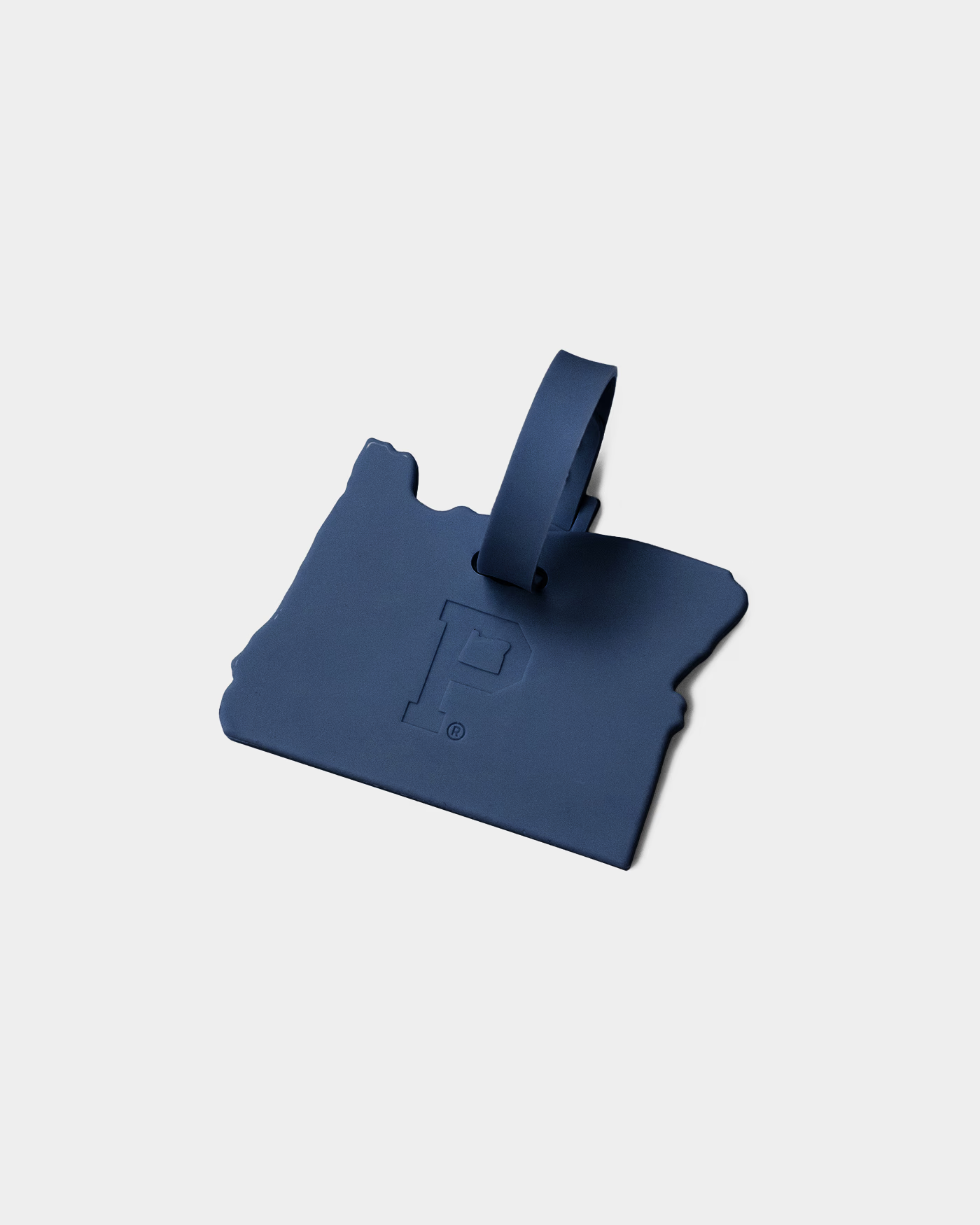 Luggage Tag - Silicone - Oregon - Navy