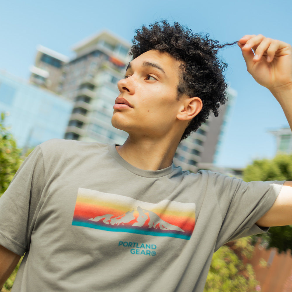 Sueded Mt. Sunrise Tee