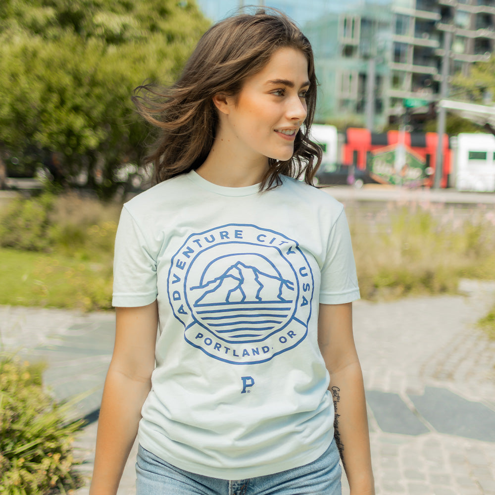 Sueded Adventure City Tee