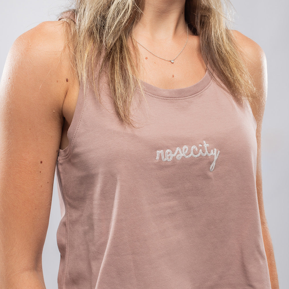 Women's Essential Rosecity Tank - Mauve