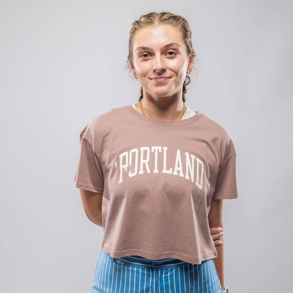 Women's Essential Coastal Crop Tee
