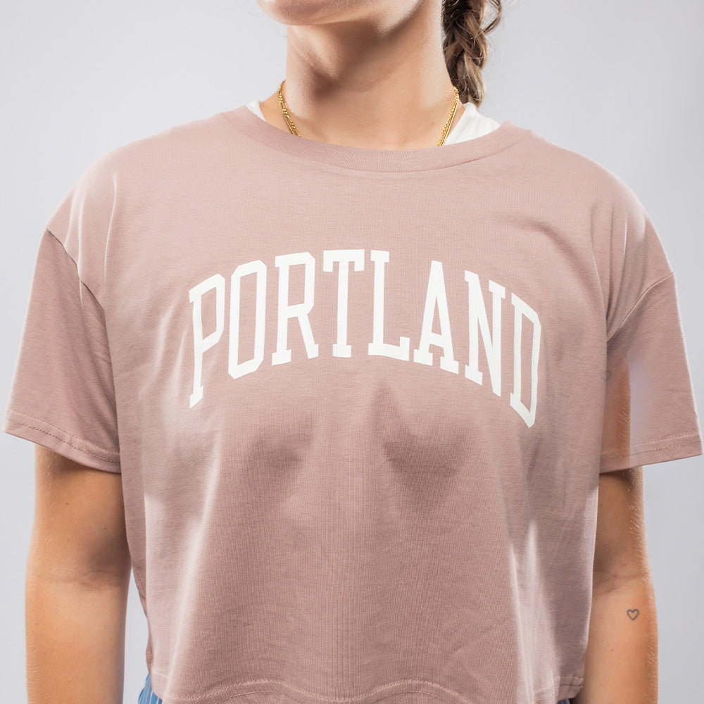 Women's Essential Coastal Crop Tee