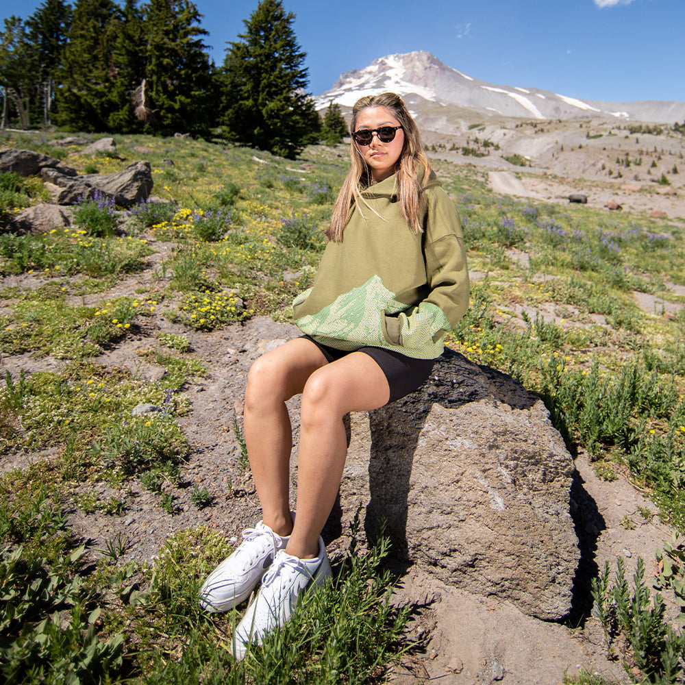 Sueded Scenic Hoodie