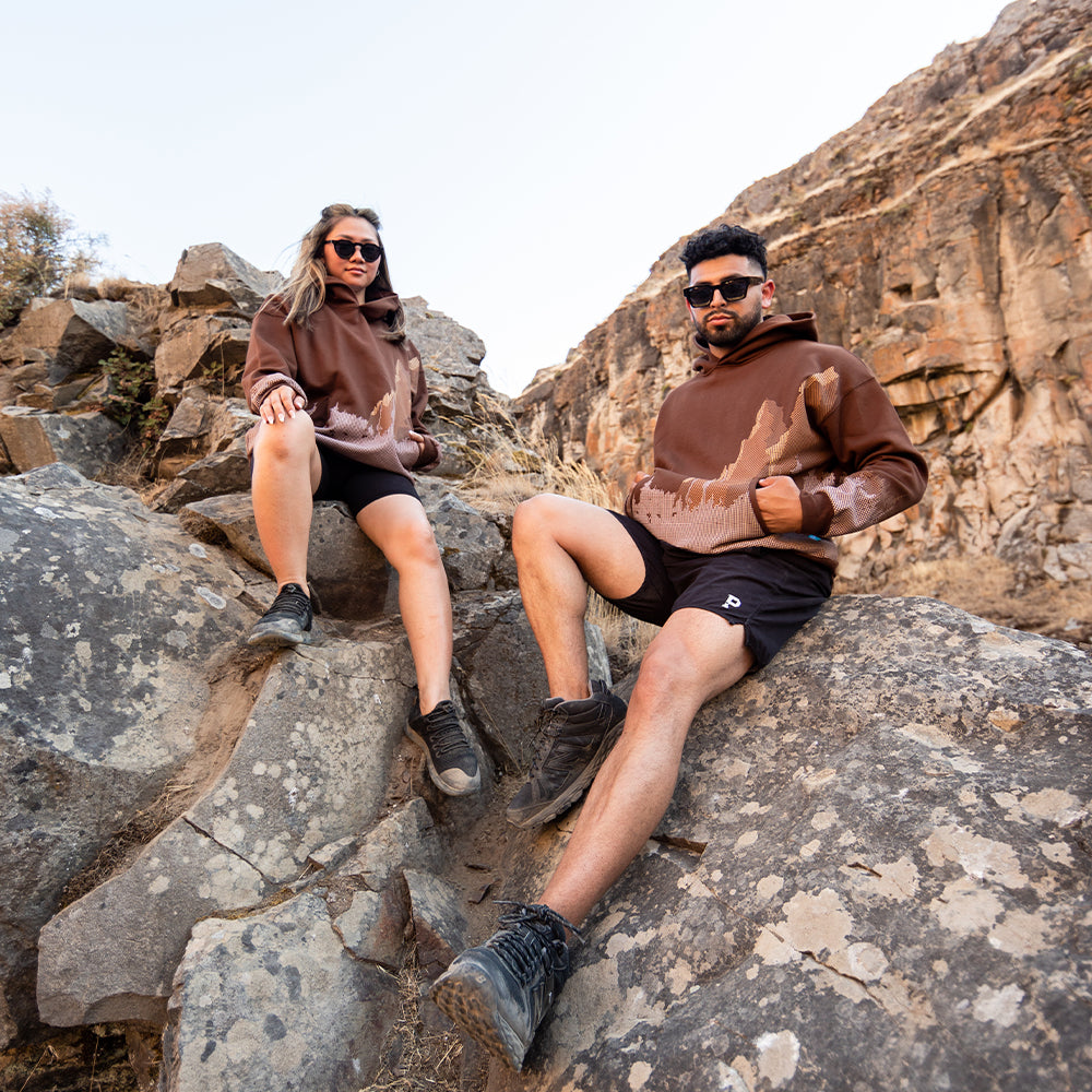 Sueded Scenic Hoodie
