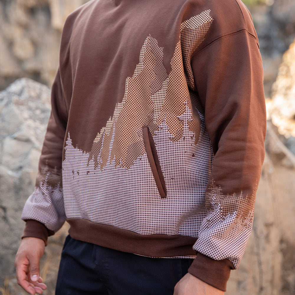 Sueded Scenic Hoodie