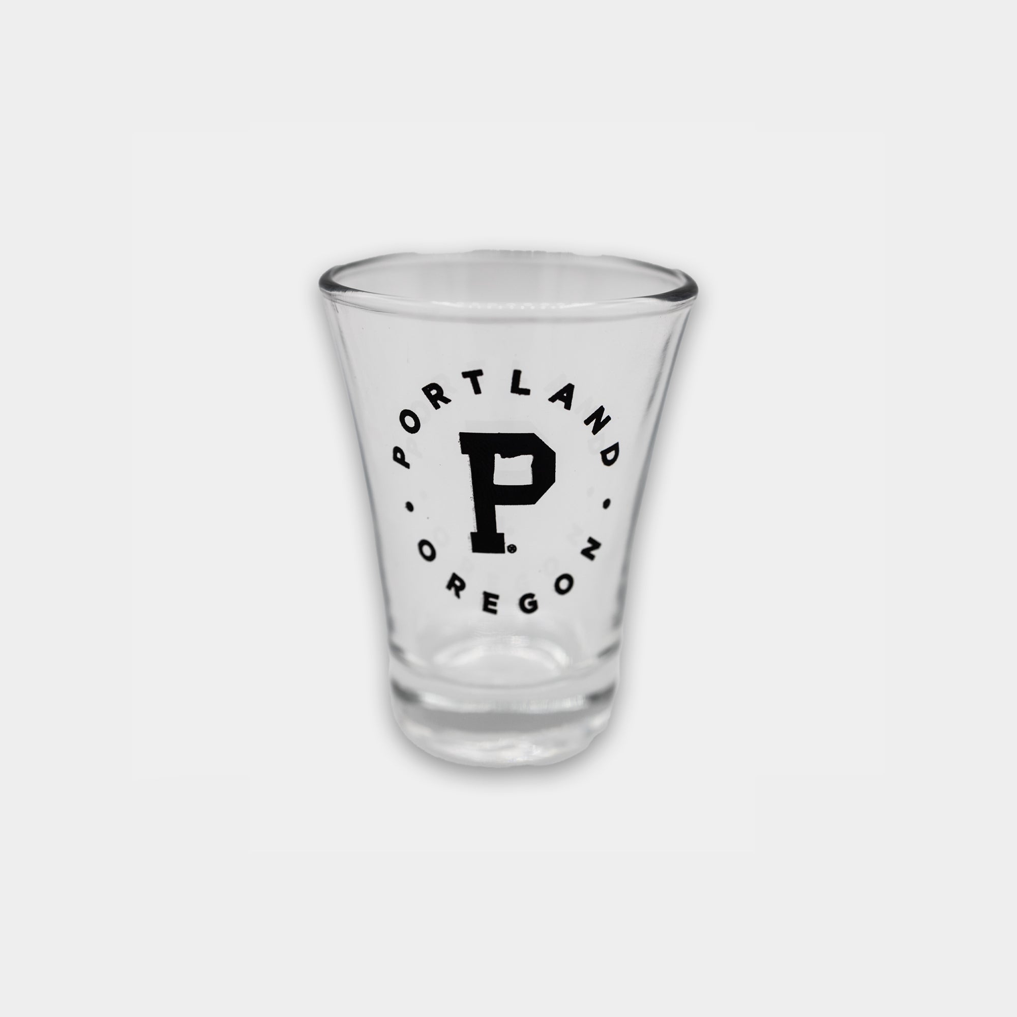Shot Glass - "P" Crest