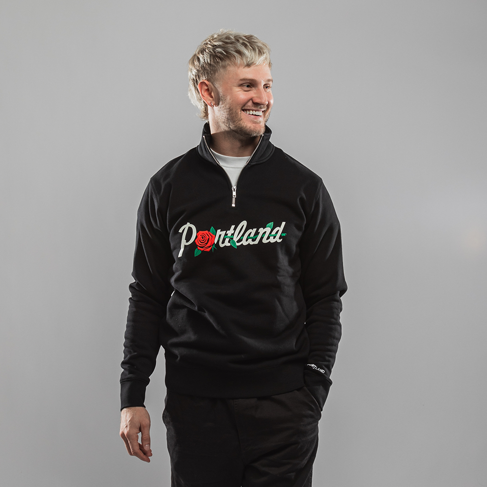 Essential Threaded Quarter Zip