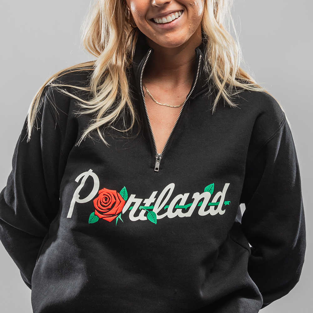 Essential Threaded Quarter Zip