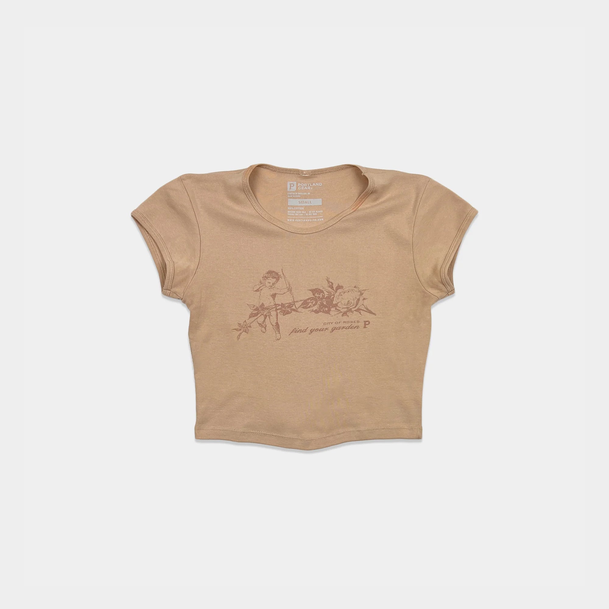 Women's Angel Wings Cropped Tee
