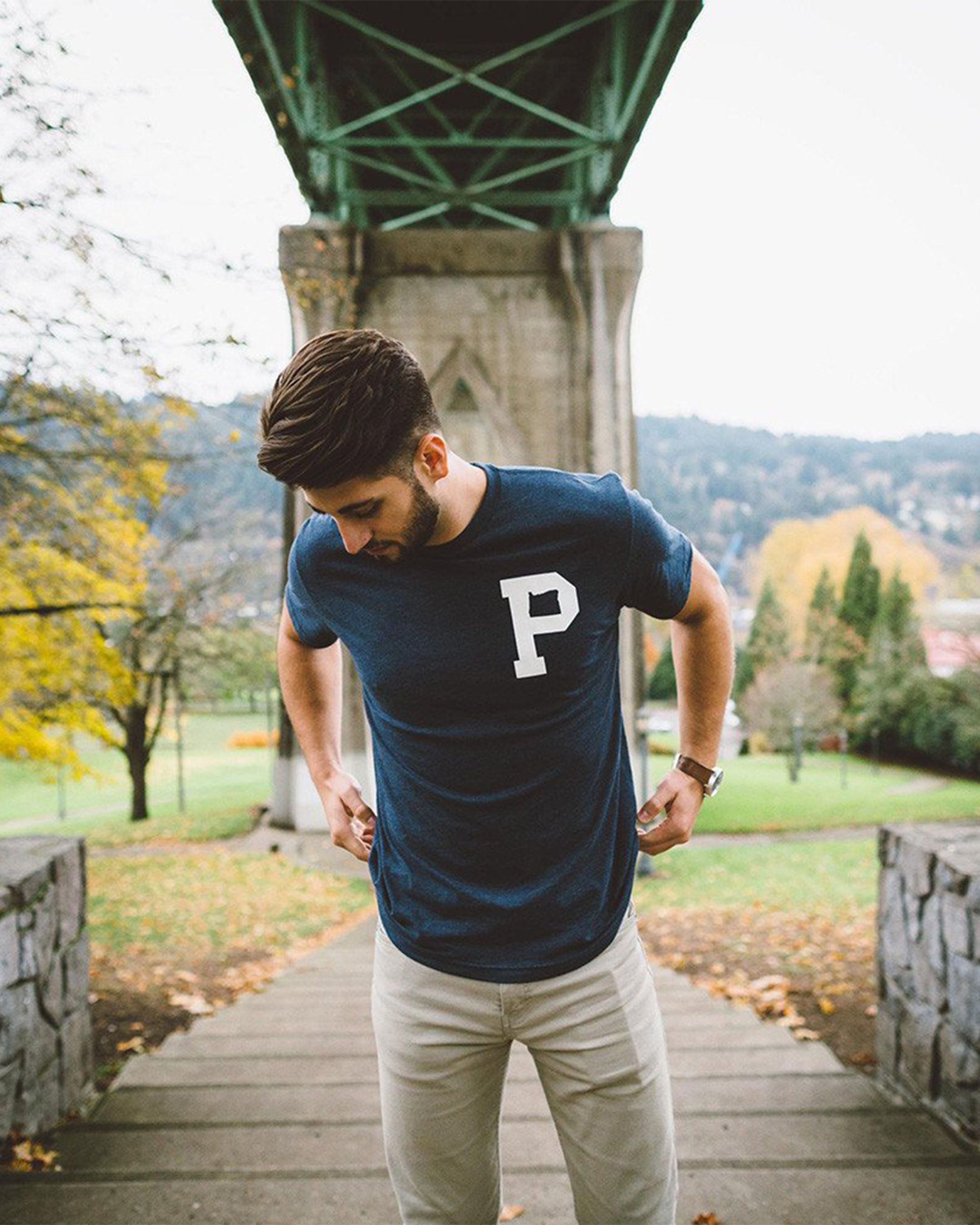 Soft-Blend "P" Tee - Classic