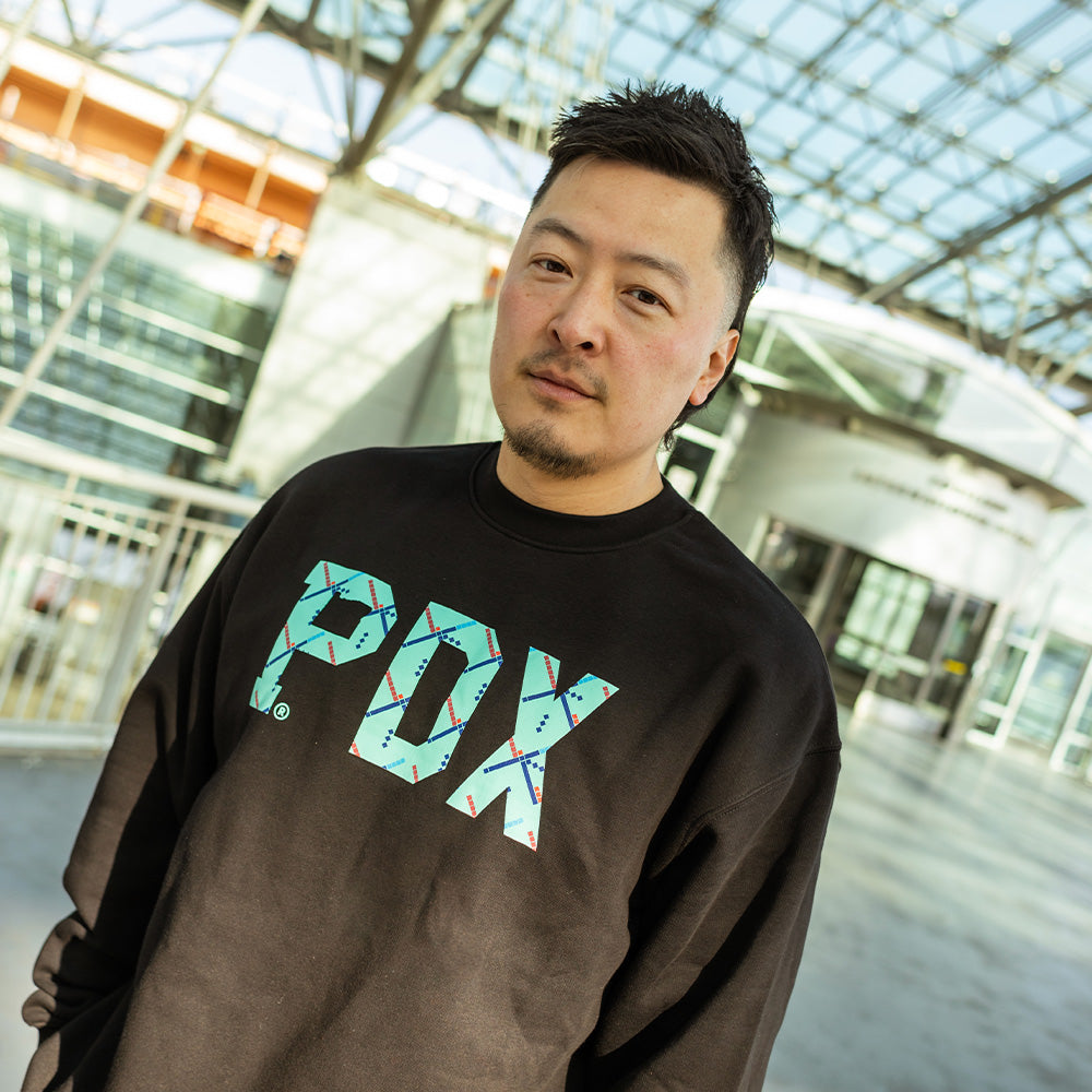 Sueded PDX Carpet Crewneck