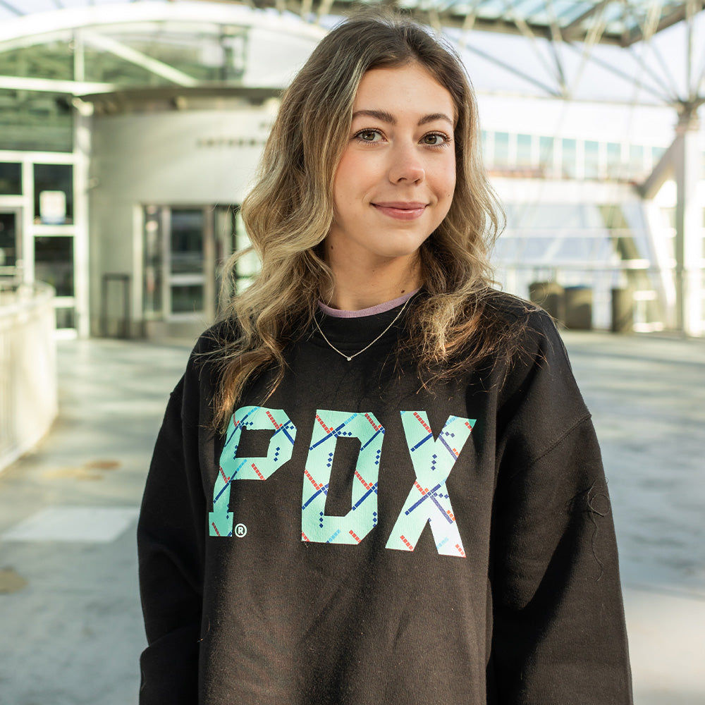 Sueded PDX Carpet Crewneck