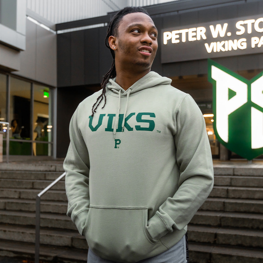 Soft-Blend PSU Viks Wordmark Hoodie