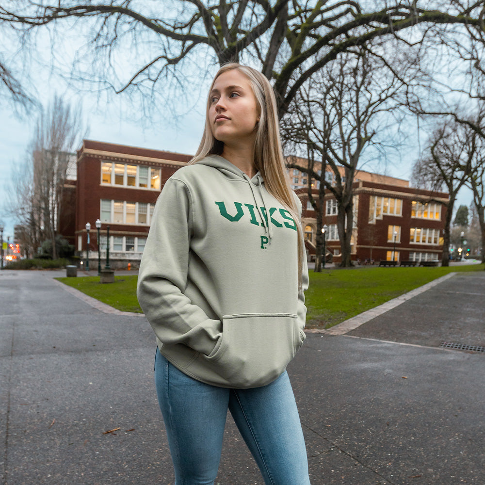 Soft-Blend PSU Viks Wordmark Hoodie