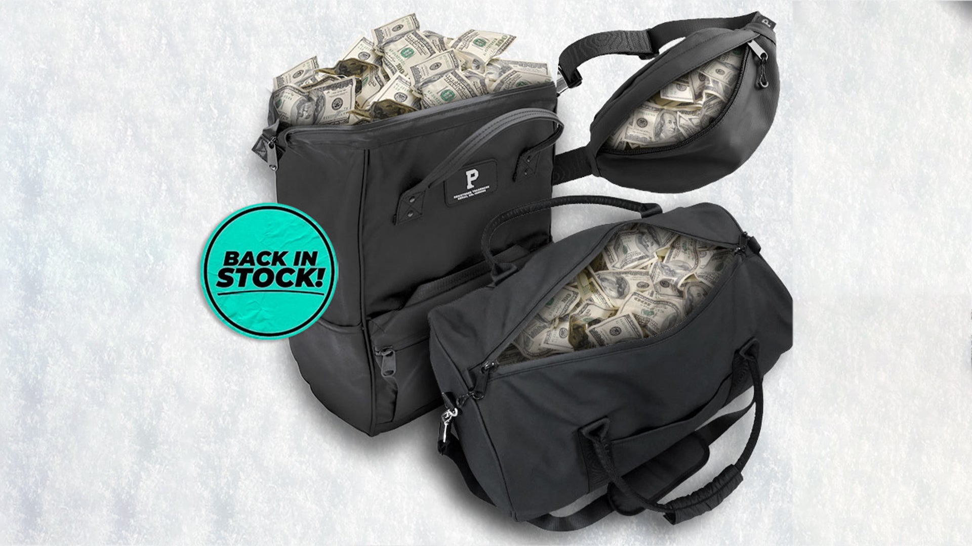Cascade Cash Bag