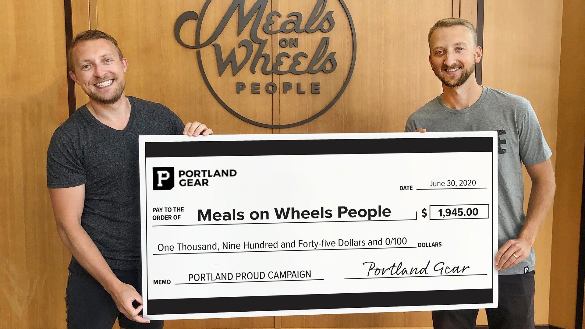 Portland Proud Campaign - Meals on Wheels. - Portland Gear