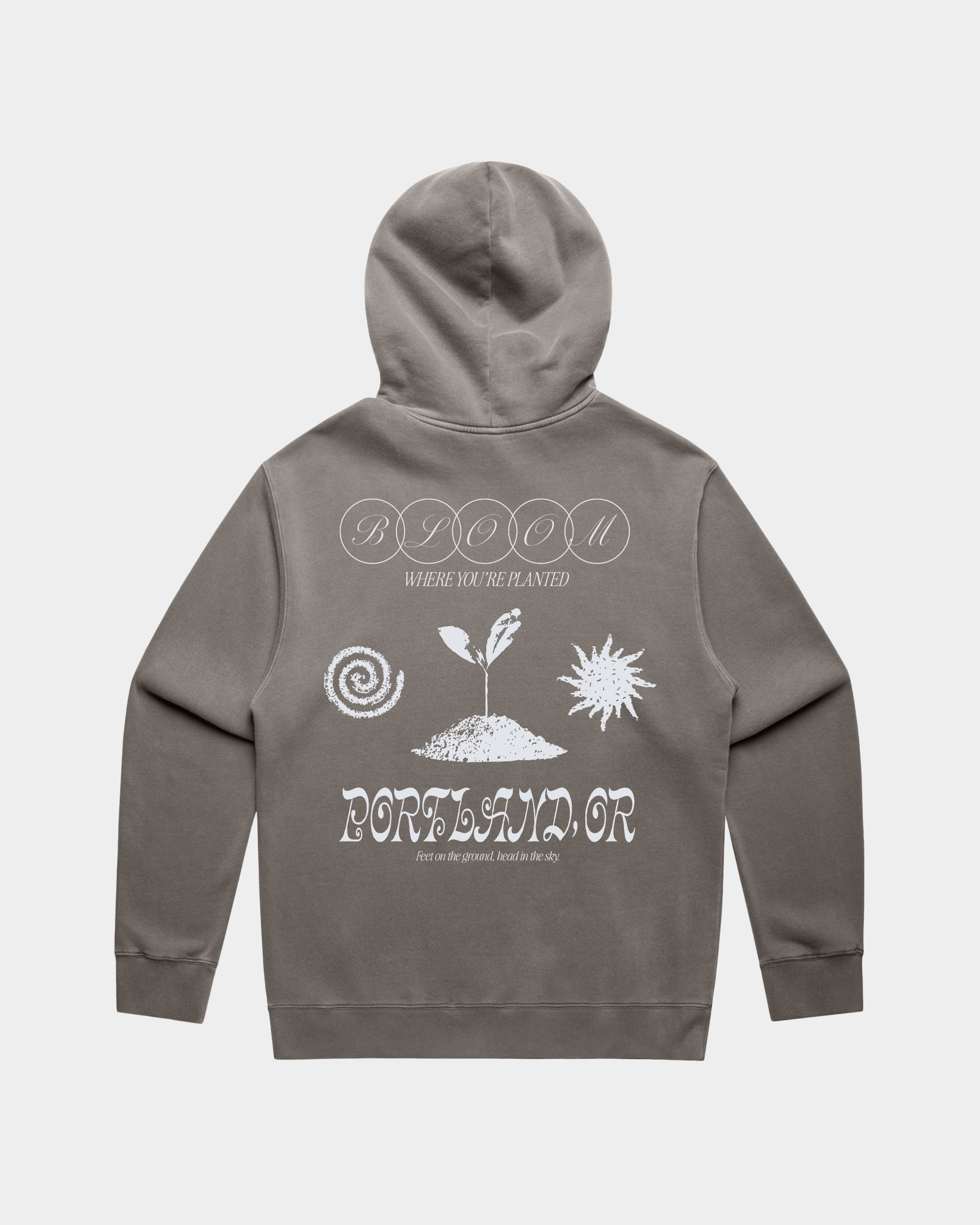 Sueded Bloom Hoodie