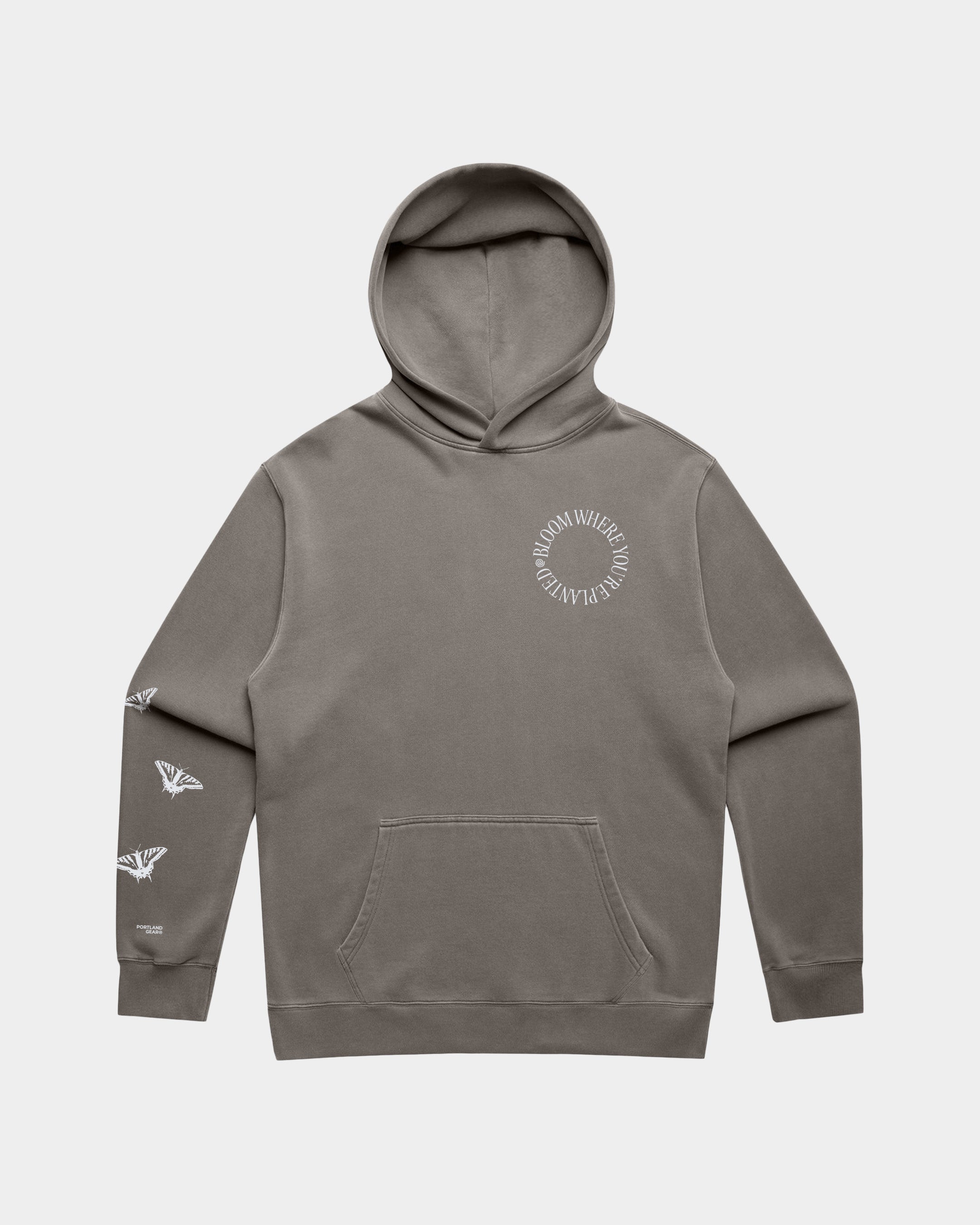 Sueded Bloom Hoodie