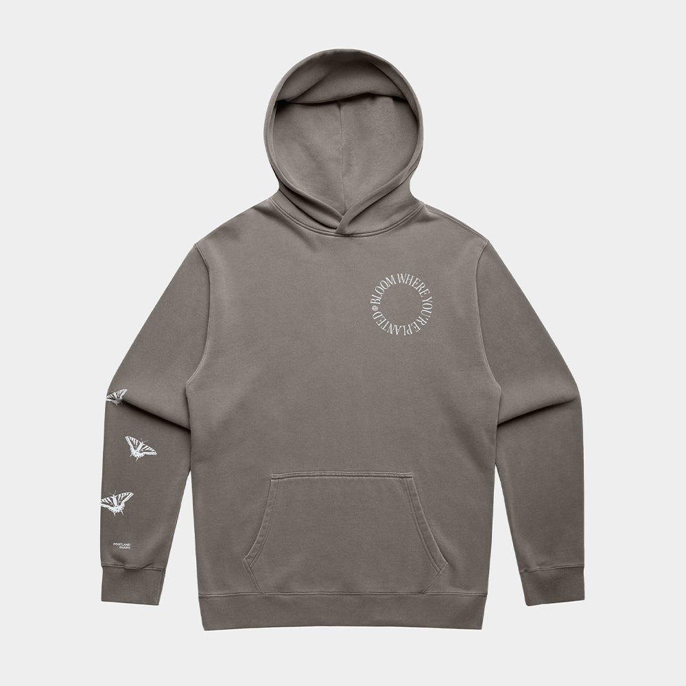 Sueded Bloom Hoodie