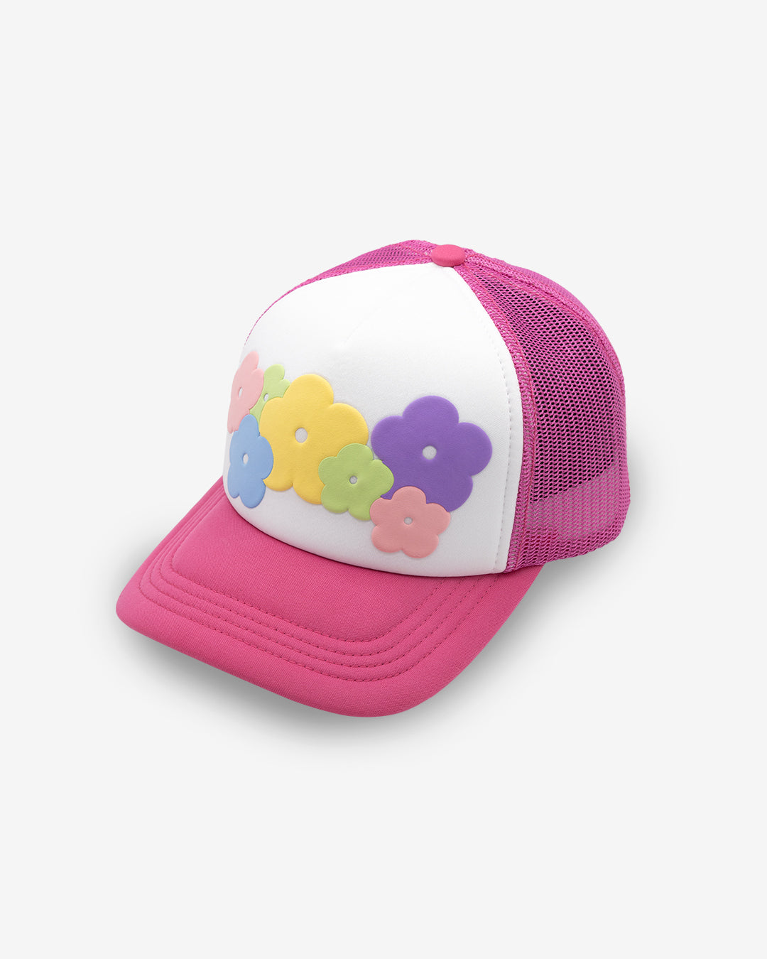 Flower Power Foam Trucker