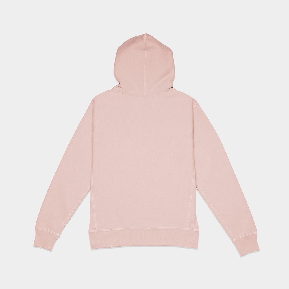 HeavyKnit Centerpiece Hoodie - Dusty Pink