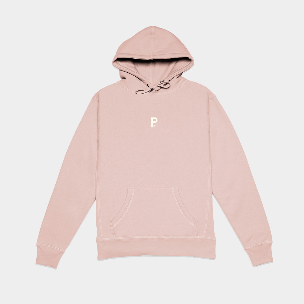 HeavyKnit Centerpiece Hoodie - Dusty Pink