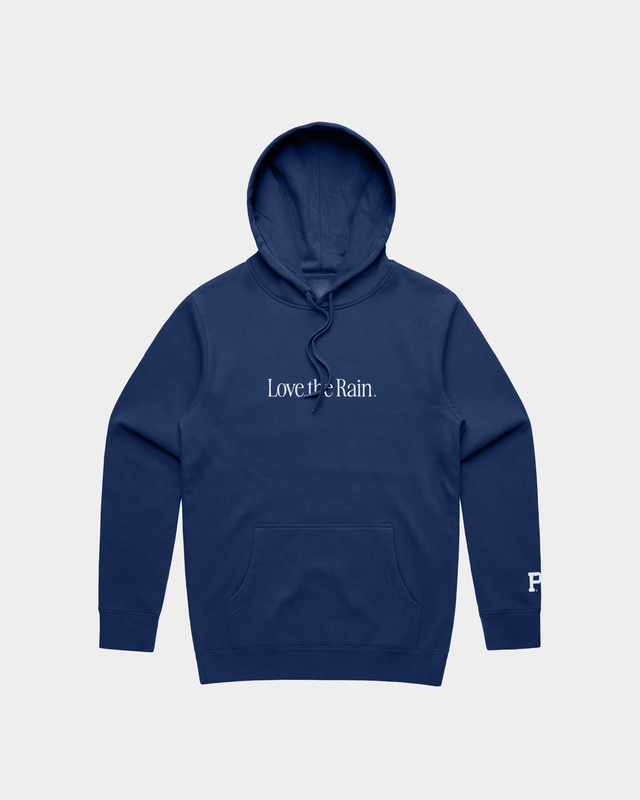 Essential Love the Rain Hoodie - Blue