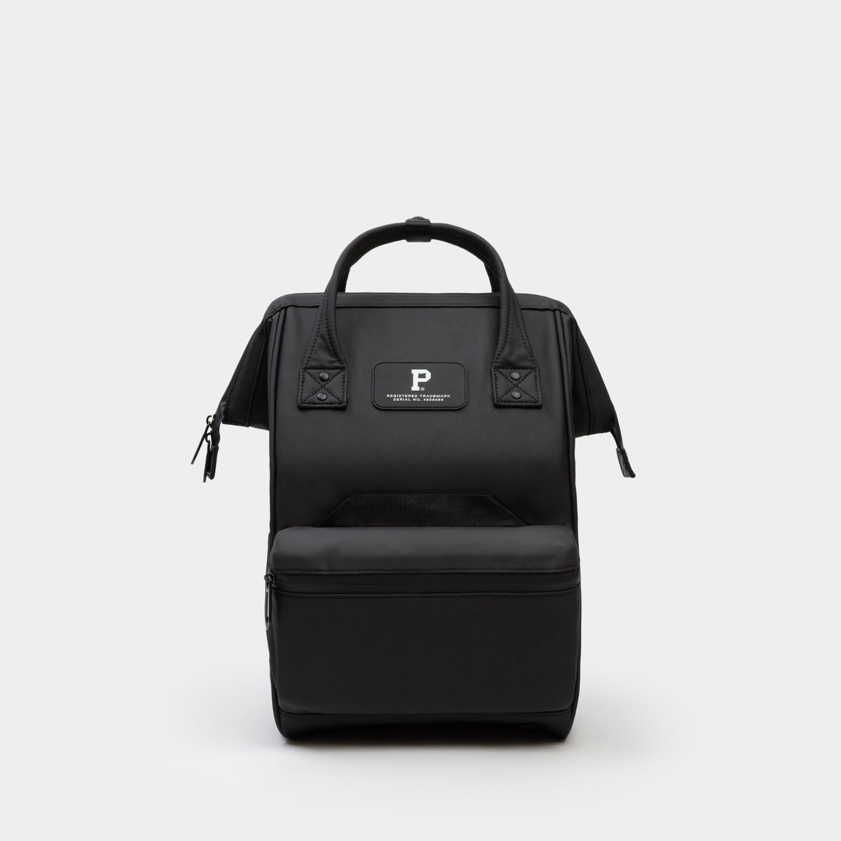 Portland Leather Classic Black Backpack Portland Gear® Cascade Backpack - Compact main image 3