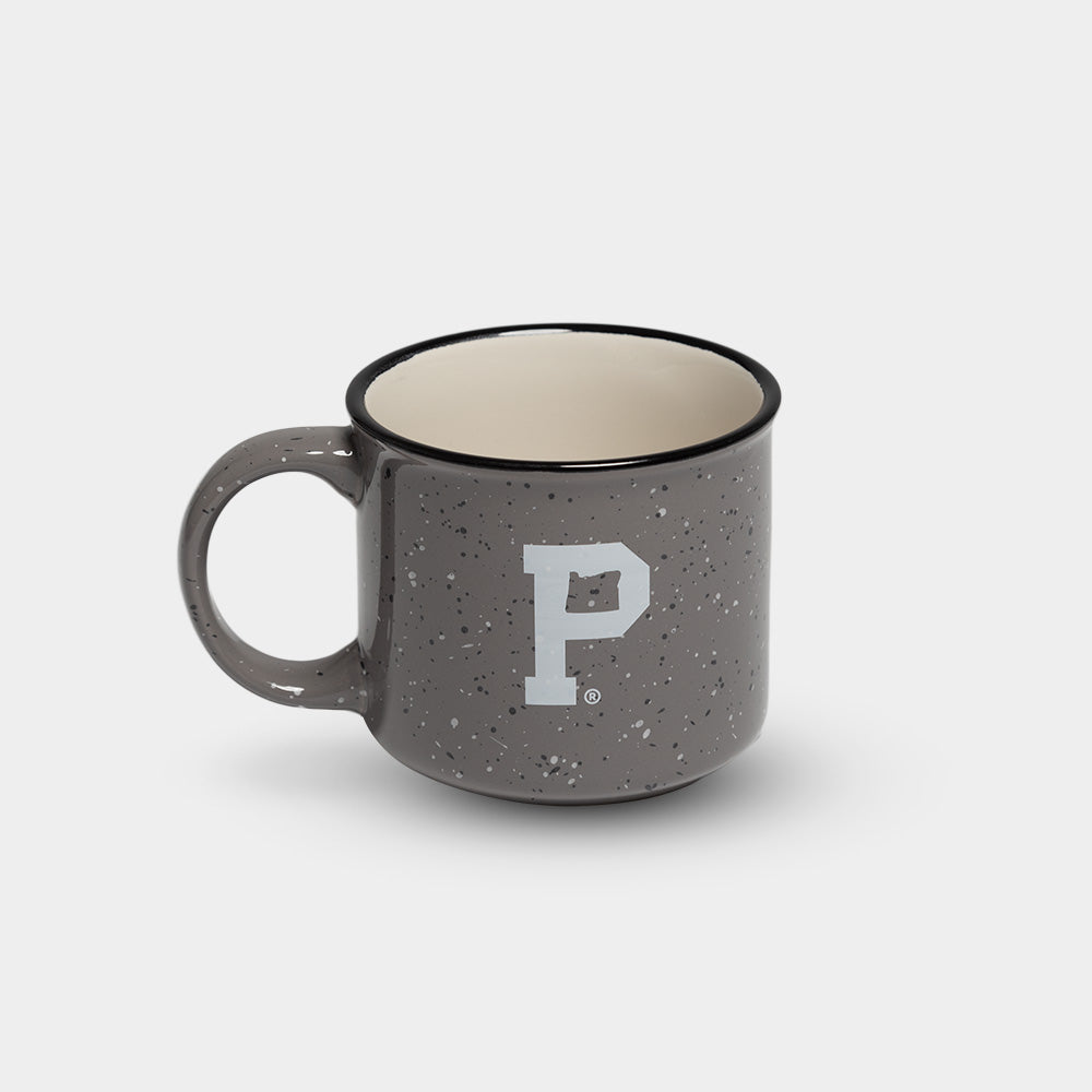 "P" Marbled Mug