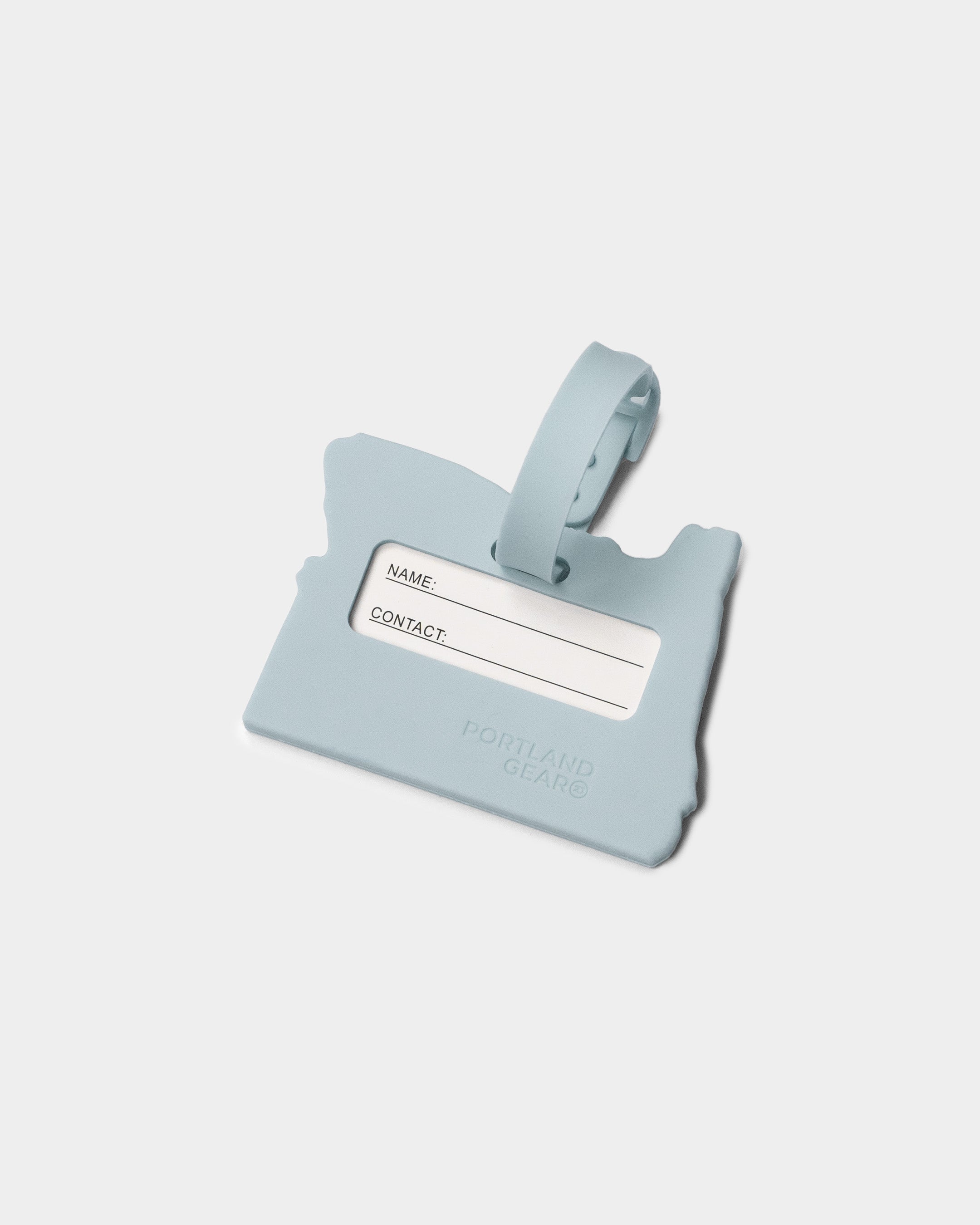 Luggage Tag - Silicone - Oregon - Cloud