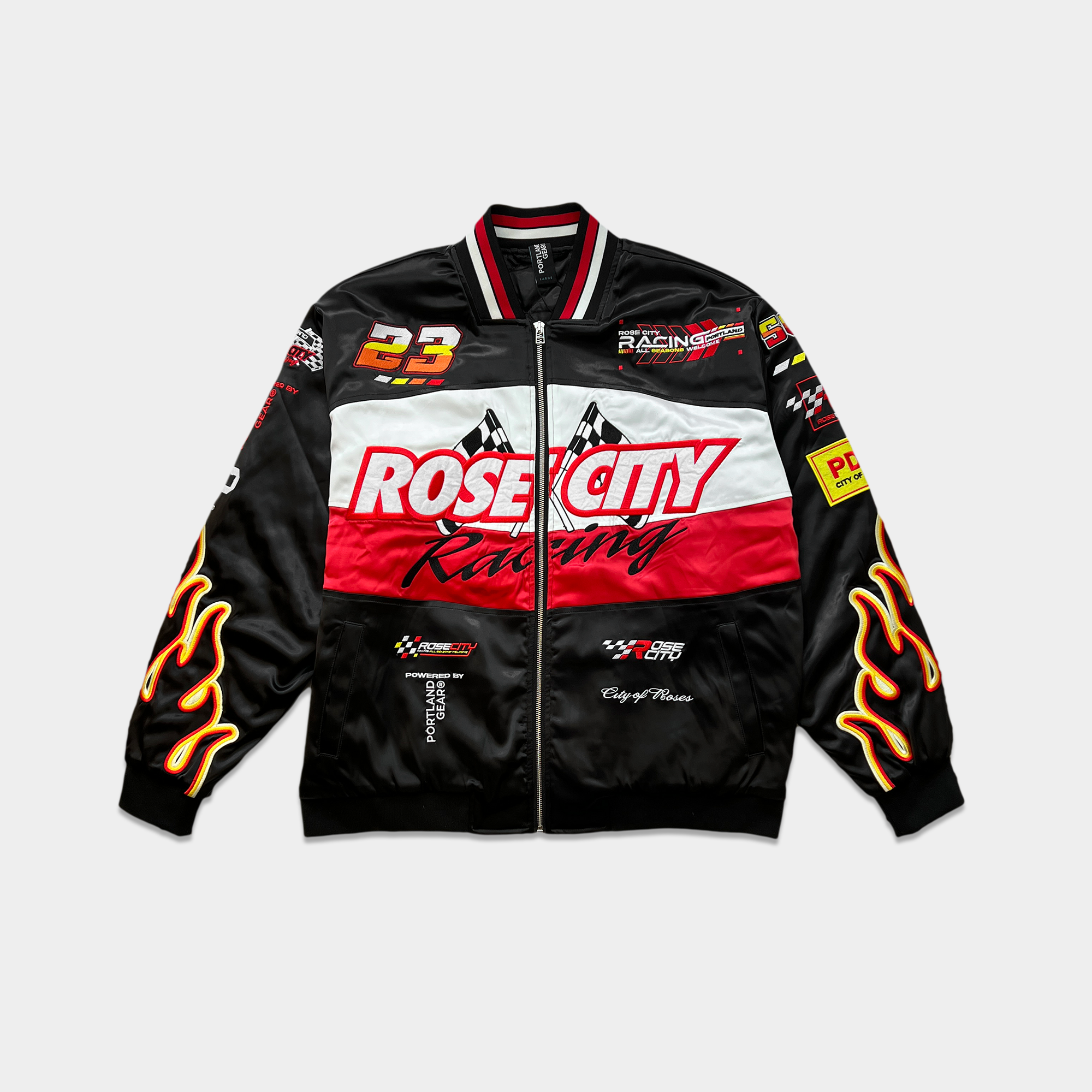 Satin Rose City Racing Jacket '23