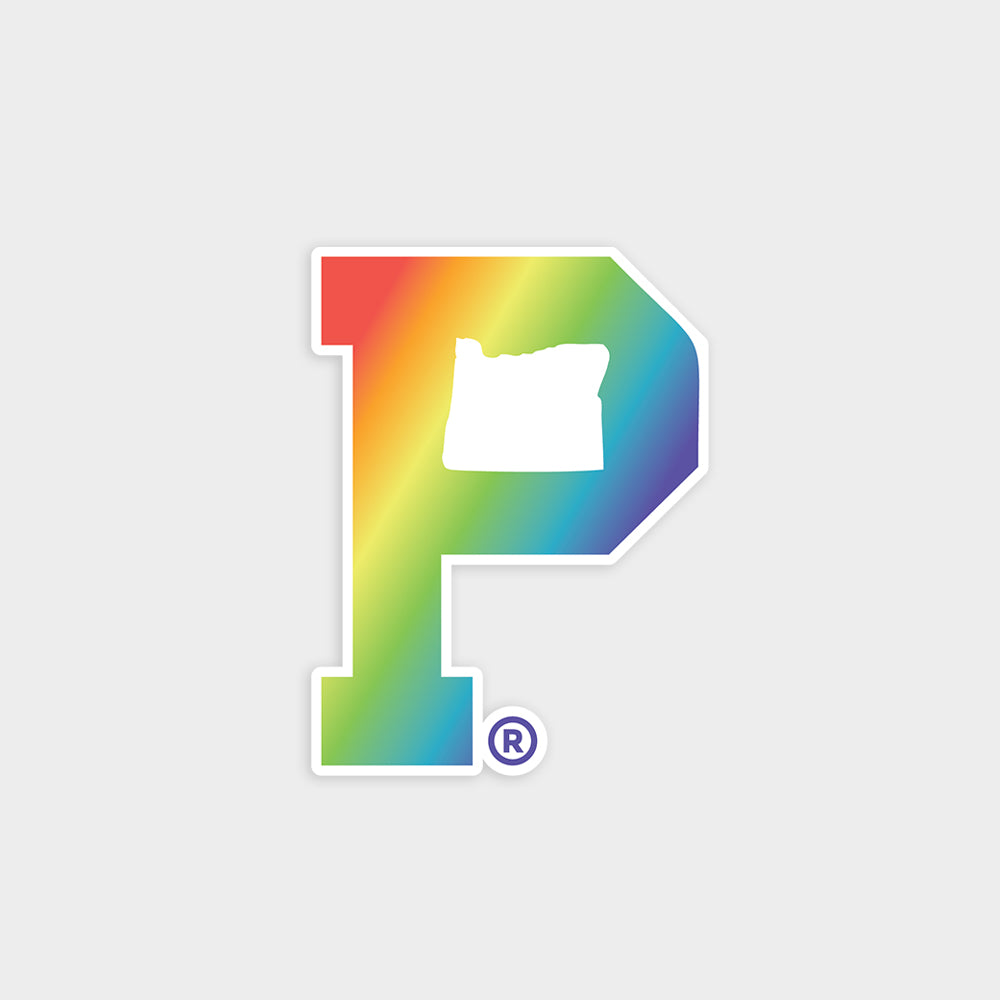 Pride "P" Sticker